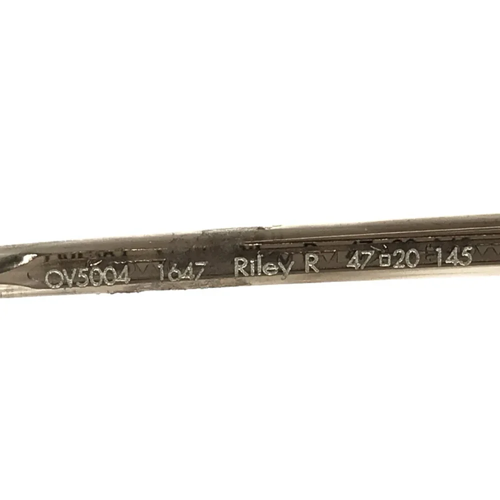 Oliver Peoples Eyeglasses Frames OV5004 1647 Riley R Military VSB 47-20-145 - Picture 10 of 12